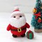 Santa Claus Wool Felting Kit Tool Supplies with Gift Box, Christmas Needle Felting Kit Beginner DIY Non Finished Poked Set Xmas Ornaments, 4Pcs Needles, 2Pcs Eyes, Felting Foam Mat, Instruction
